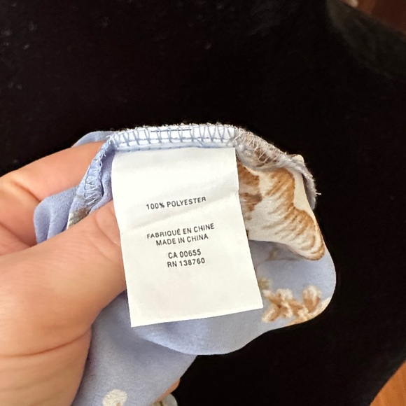 Reitmans Floral Ruffled Top - Picture 8 of 8